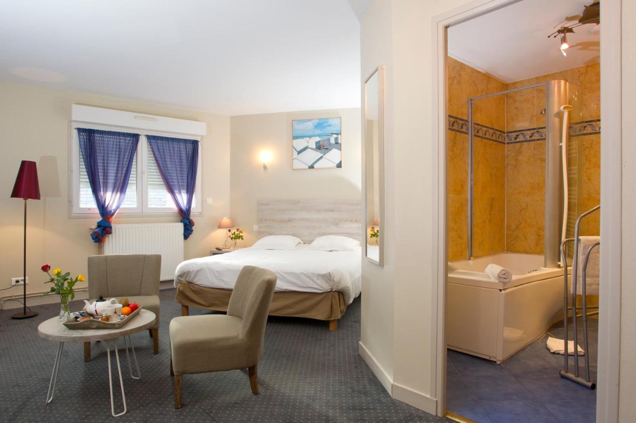 Hotel Du Port Et Des Bains Saint-Valéry-sur-Somme Buitenkant foto